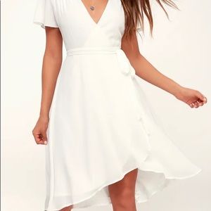 Lulu rise to the occasion wrap dress